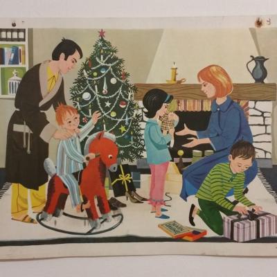 0 affiche scolaire 1966 10 et 11
