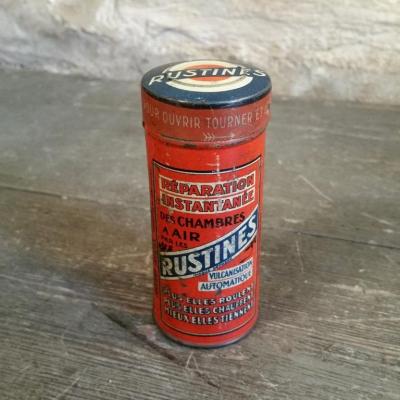 0 boite de rustines ronde