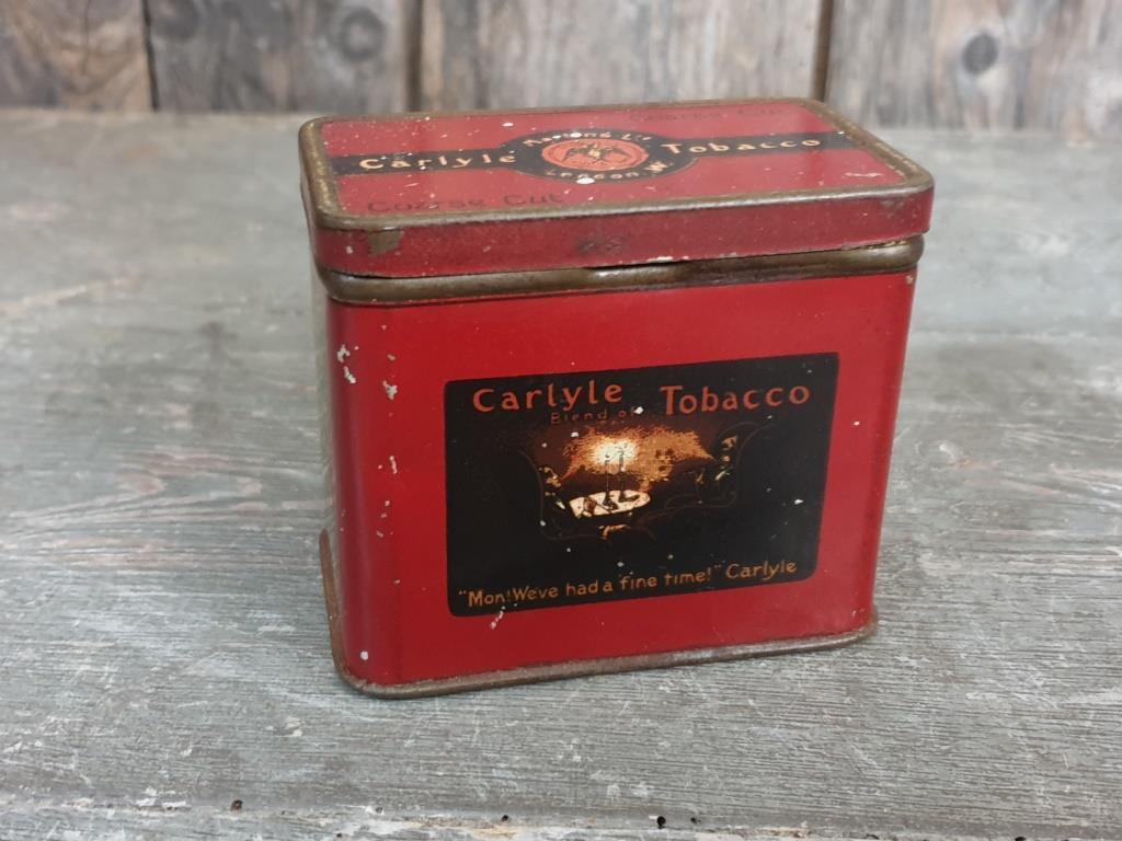 0 boite de tabac carlyle