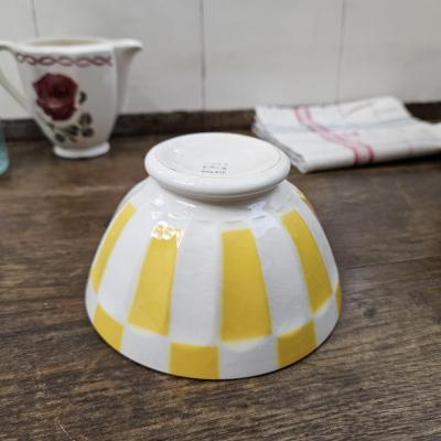 0 bol digoin blanc et jaune