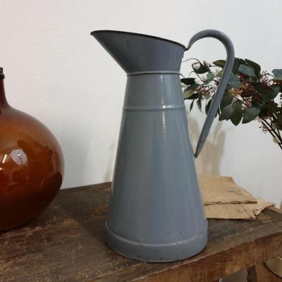 0 broc emaille gris bleu