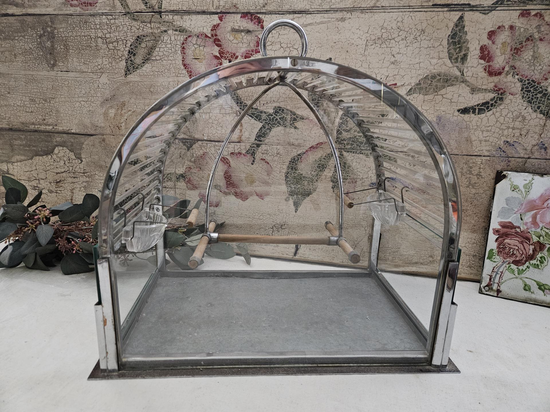 0 cage a oiseau art deco