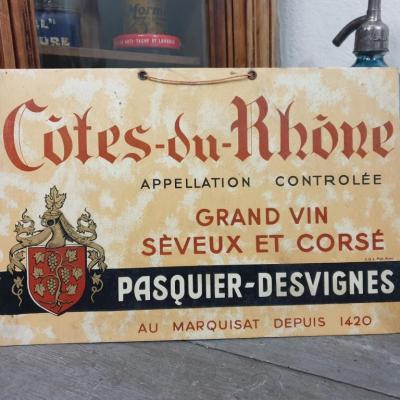 0 carton pub cote du rhone