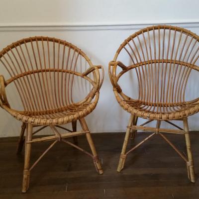 0 fauteuils en osier