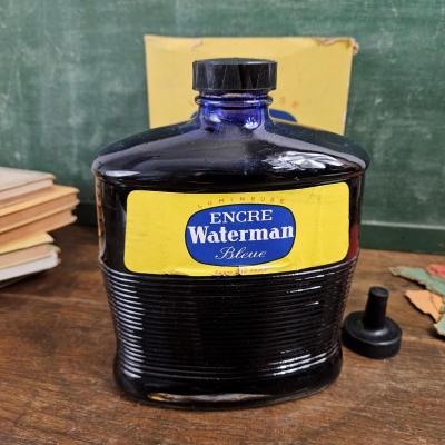 0 grand flacon d encre waterman