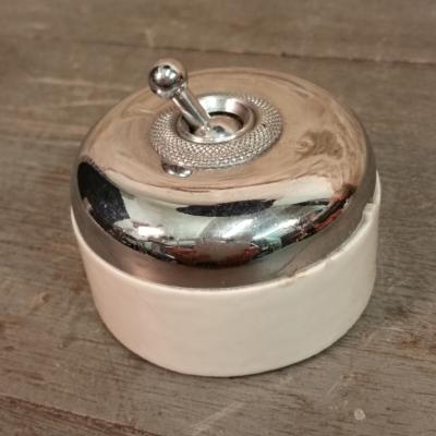 0 grand interupteur chrome