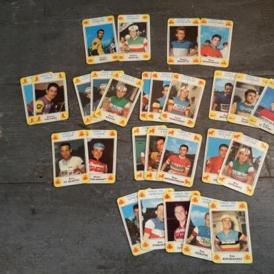 0 jeu de de 7 familles cyclistes