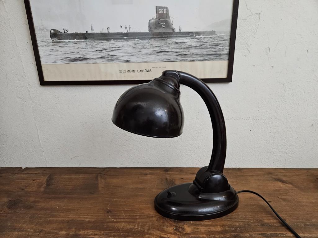 0 lampe de bureau bakelite