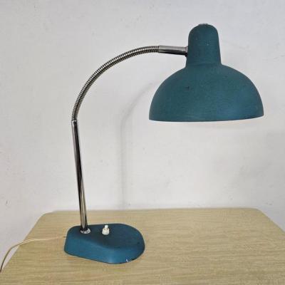 0 lampe de bureau bleue