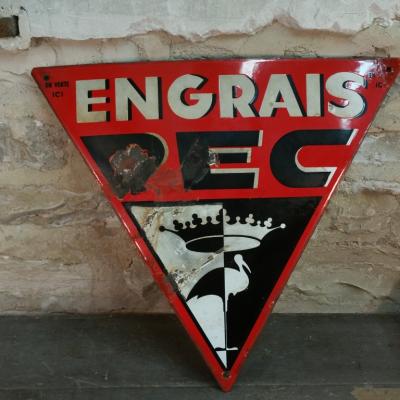 0 plaque emaillee pec
