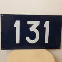 0 plaque emaillee sncf n 131