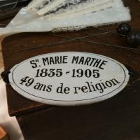 0 plaque emaillee ste marie