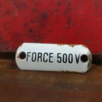 0 plaque force 500 v 2