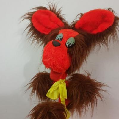 0 porte manteau vintage peluche
