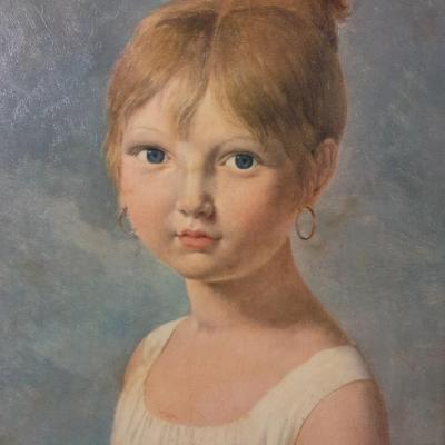 0 portrait fillette de guerin