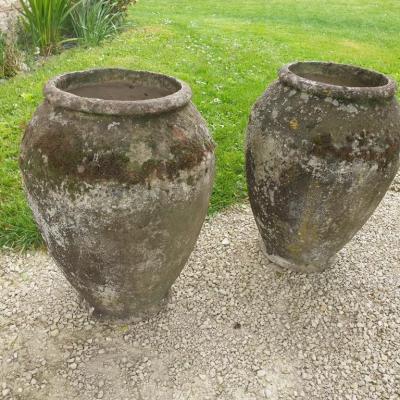 0 pots beton fibre jardinieres