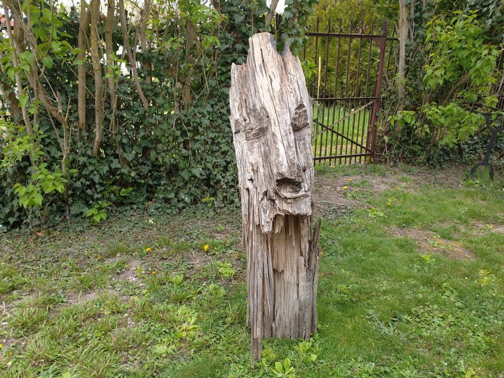 0 sculpture tronc d arbre