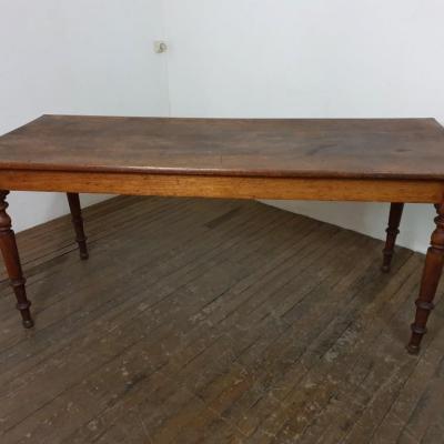 0 table de ferme de bistrot