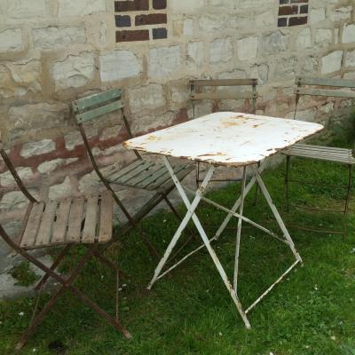 0 table de jardin
