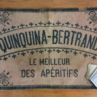 0 tapis de cartes quinquina bertrand