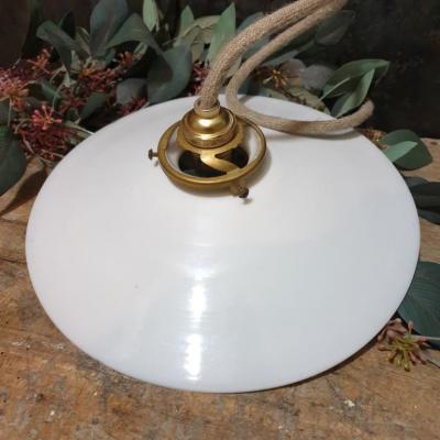 01 abat jour opaline blanche