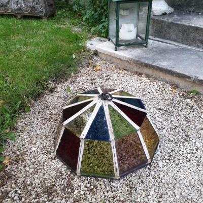 01 cloche de potager vitraux