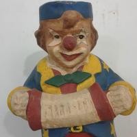01 clown en papier mache