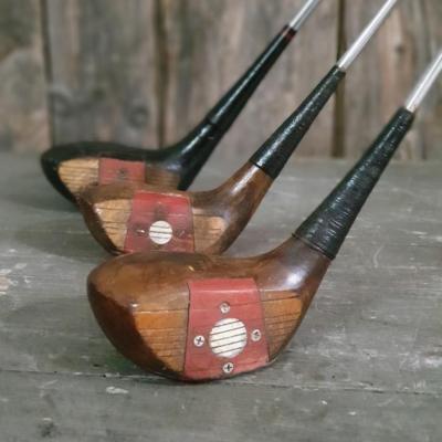 01 club de golf en bois