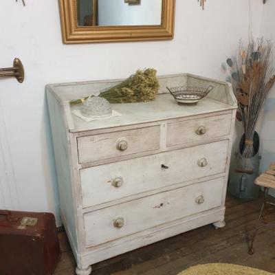 01 commode blanche