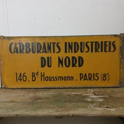 Enseigne Carburants du Nord Paris