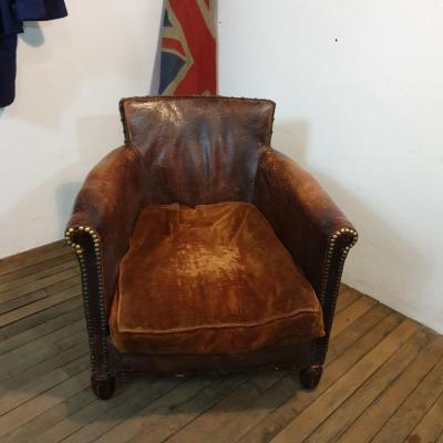 01 fauteuil cuir 40 s