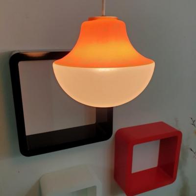 01 suspension 70s orange et blanc