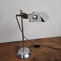 03 lampe de bureau chromee art deco 1