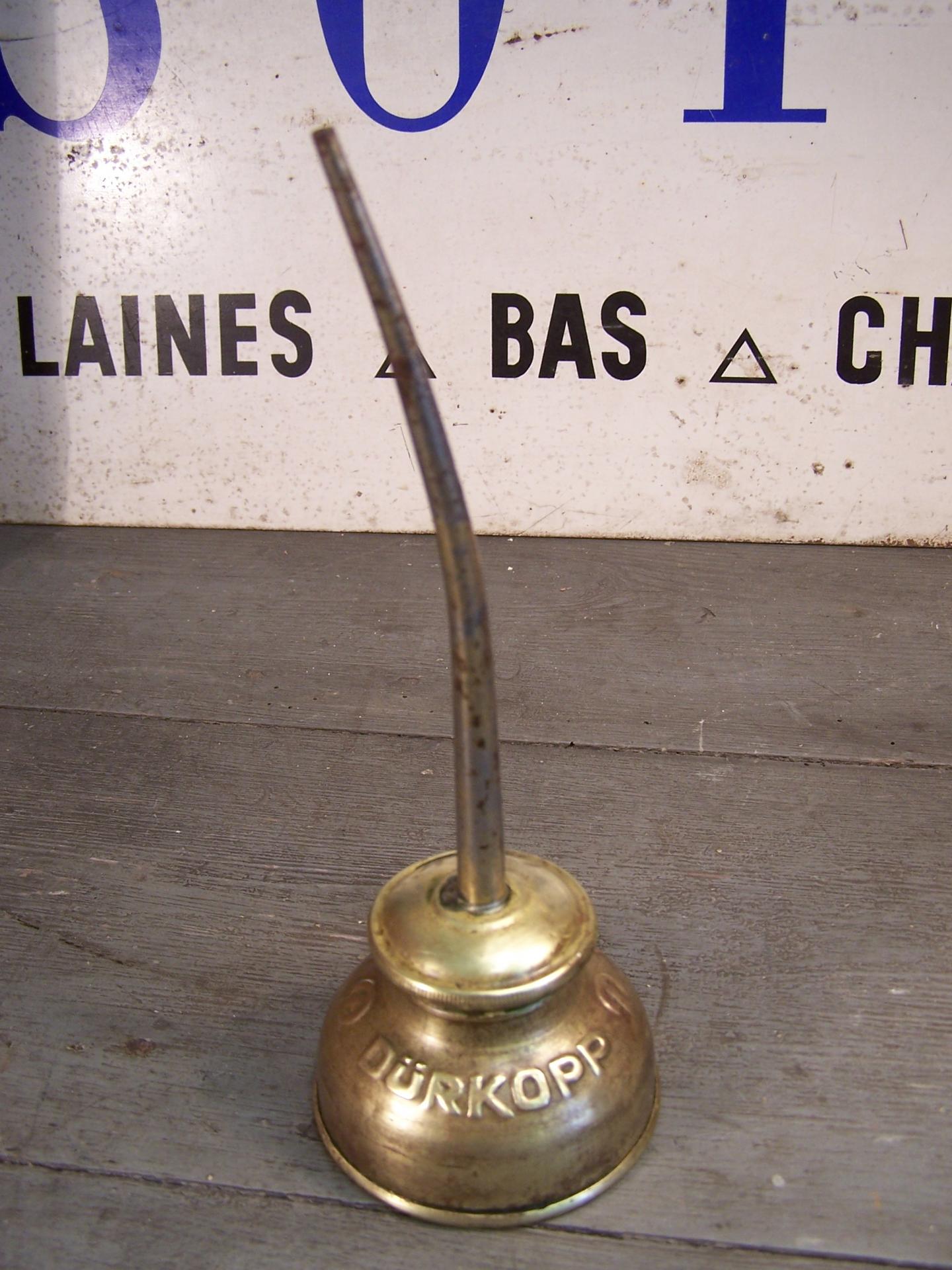 Burette d'huile Dürkopp