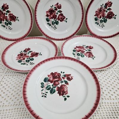 6 Assiettes Badonviller
