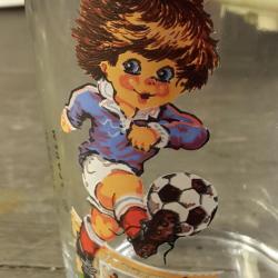 Verre Joueur de foot