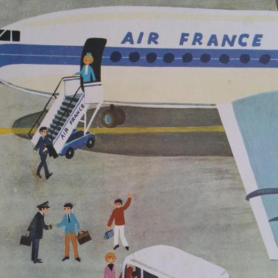 1 affiche air france printemps campagne