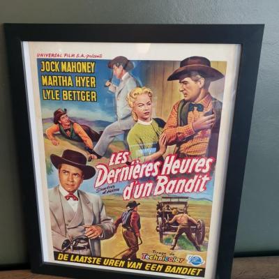 1 affiche cinema les dernieres heures d un bandit 1