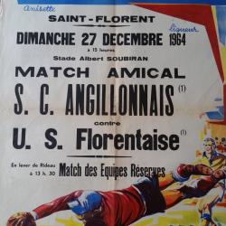 Affiche de Match de Foot - RICARD