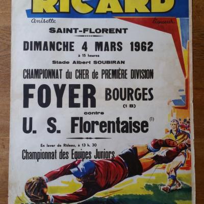 1 affiche de foot ricard foyer