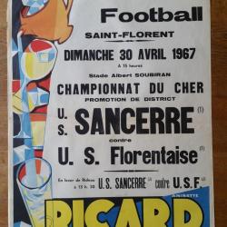 Affiche de Match de Foot - RICARD