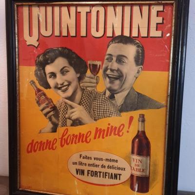 1 affiche encadree quintonine