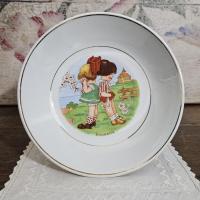 1 assiette a bouillie bouderie