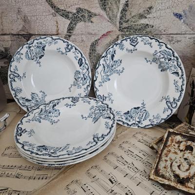 Assiettes creuses KG Lunéville