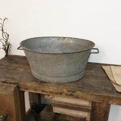 1 bassine en zinc 2