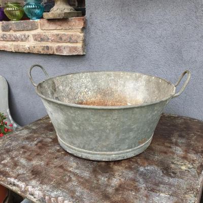 1 bassine en zinc 3