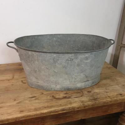 1 bassine en zinc 6