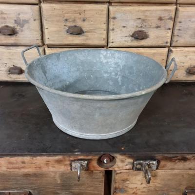 1 bassine en zinc 7