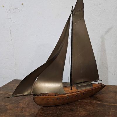 1 bateau voilier bois metal 1