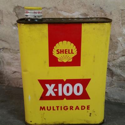 1 bidon huile shell x100